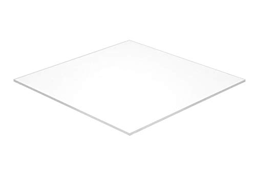 Акрилен лист от плексиглас Falken Design, бял, Прозрачен 32% (7328), 18 x 30 x 1/8