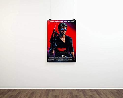 Плакат на филма Кобра 24 x 36, САЩ, Готови за печат за показване на Сталоун