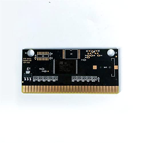 Aditi Comix Zone - САЩ Лейбъл Flashkit MD Безэлектродная златна Печатна платка за игралната конзола Sega Genesis