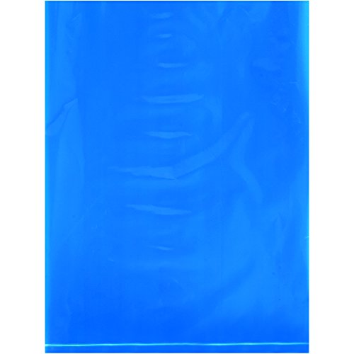 Aviditi 9 x 12 Плоски Найлонови пакети с отворен покрив син цвят за партита, подаръци, резервни Части, Съхранение,