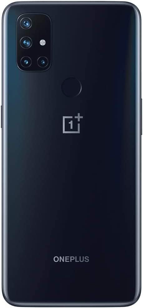 OnePlus Nord N10 5G, Euro 5G / Global 4G LTE, Международна версия (без гаранция за САЩ), Midnight Ice 128 GB,