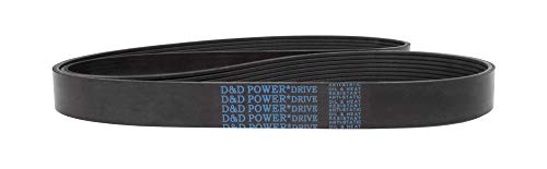 Преносимото колан D&D PowerDrive 6PK995 CRP Industries, Гума