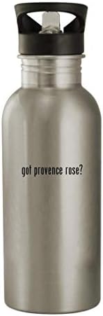 Дребните подаръци са получили провансальскую роза? - бутилка за вода от неръждаема Стомана, 20 грама, сребрист