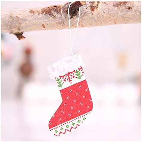 Коледна Украса За Чорапи DEFLAB, Мультяшное Дърво, Творчески Окачване, Коледни Чорапи, Бебешки Чорапи, Коледни