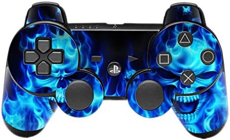 UUShop, vinyl стикер на кожата, обвивка контролер за Playstation 3 PS3 (Blue Daemon)