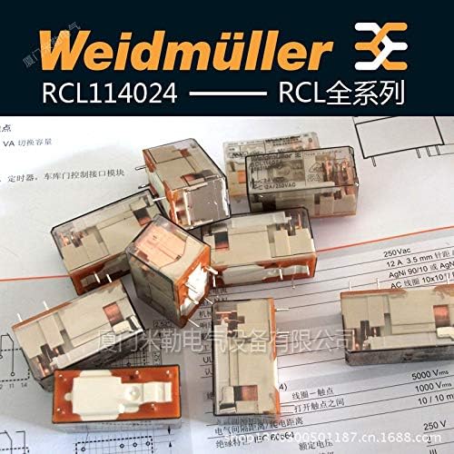 Релеен уред Weidmuller DRL570024L 1133630000 10Amp 24VDC 250VAC, ОВК, Индустриални Релета за управление на