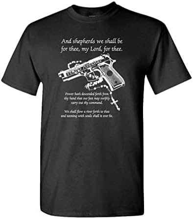 Молитва Захолустья - Религиозна Класическо оръжие от филма - Мъжки Памучен тениска