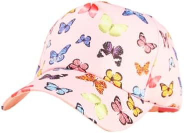 Бейзболна шапка За момичета, Регулируем Розова Шапка От Слънцето, Лятна Плажна Детска Шапка На Открито