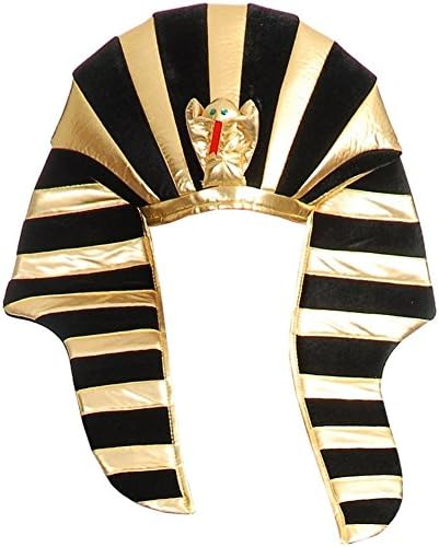 Капачка на Фараона Tigerdoe - Египетски Прическа Костюм на Краля и ТУК има Костюм на Краля на Фараона