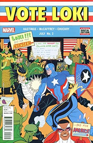 Дайте вашата оценка за Локи 2 VF / NM; Комиксите на Marvel | Капитан Америка