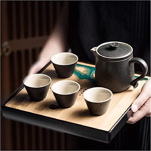 Китайски Чай RAZZUM Gongfu Керамични Супени Комплекти Традиционен Китайски Чай вечеря включва и Кана с подвижна
