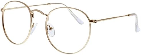 Очила за четене OPULIZE Sol, блокиране на синя светлина, 2 опаковки, метални, от главоболие, отблясъци подобрява