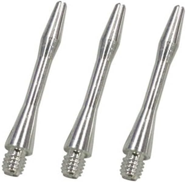 Сребристо-алуминиеви пръти - 3 комплекта (9 пръчки), късата дължина 2BA + о-пръстени - 1 1/2