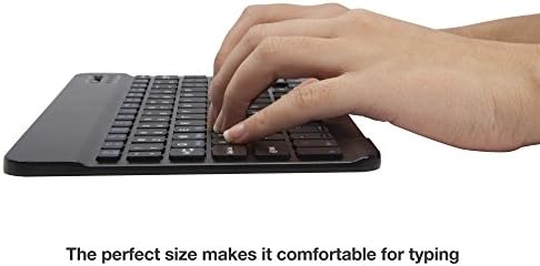 Клавиатурата на BoxWave, която е съвместима с Lenovo M10 Plus (3-то поколение) (10,6 инча) - Клавиатура SlimKeys