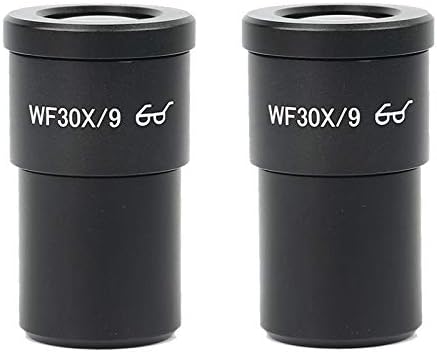 YUQIYU Една двойка WF10X, WF15X, WF20X, WF25X, WF30X, окуляр, съвместим с стереомикроскопом, Широко поле 20