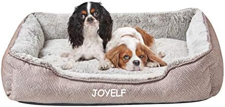 JOYELF Легло за Кучета, Моющаяся Успокояваща Легло за домашни Любимци, Легло и диван за котки срещу Безпокойство,