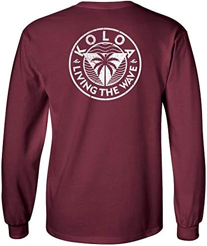 Компанията Koloa Surf Co. Тениски от плътен памук с дълъг ръкав
