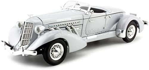 Автомобилен свят - 1935 Auburn 851 Speedster, Сив (AW268), сребрист