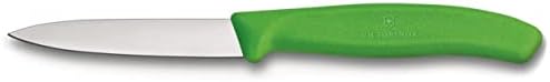 Нож за почистване на зеленчуци Victorinox, 3,25 инча, Зелен