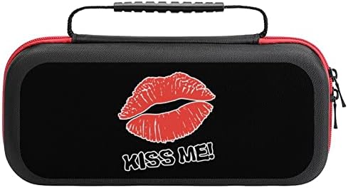 Калъф за Носене Kiss Me Устни Switch Защитен Твърд Калъф за носене Преносима Чанта с 20 Игрални Касети