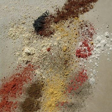 Puisaye Red Ochre Естествен Минерален пигмент – Пигменти за художествена и декоративна живопис, Бетон, Глина,