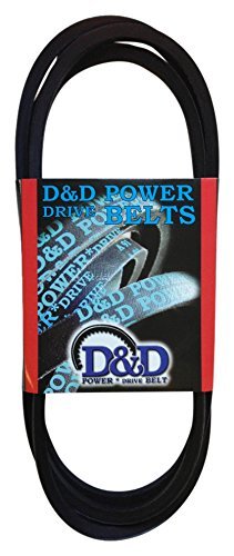 D&D PowerDrive 107939 Заменяеми колана Toro или Wheel Horse, B/5L, 1 Лента, Дължина 83 инча, Гума