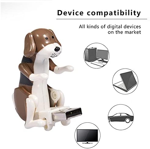 Съединители U-образна форма диск, под формата На Кученце, Сладък и Забавен Гъвкави Метални ABS USB 16G 32G 64G