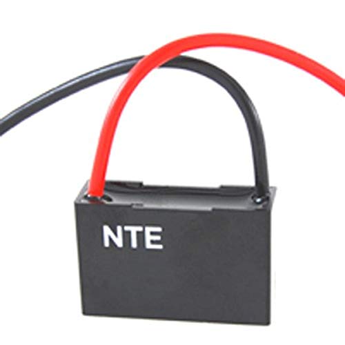 Кондензатор монтаж на таван фенове от полиестер серия NTE Electronics CFC-3 CFC, 2 Тел, 125/250 В променлив
