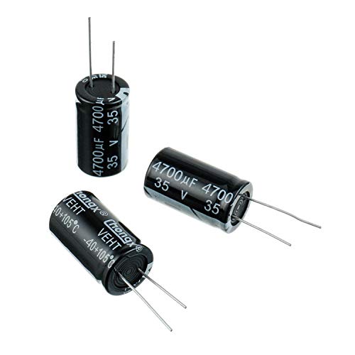 Електролитни кондензатори BOJACK 18X30 мм 4700 icf 35 В 4700 MFD ±20% от алуминий (опаковка от 5 бр.)
