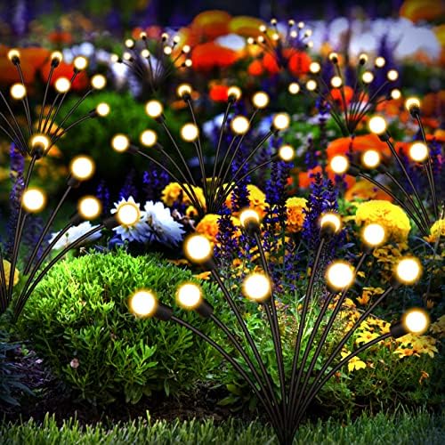 TIMGHKS Соларни лампи Светулка Външни Непромокаеми - Силни Слънчеви градински осветителни тела IP65 Слънчеви
