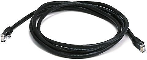 Пач-кабел Monoprice Cat6 Ethernet - Мрежов интернет-кабел - RJ-45, Блокирани, 550 Mhz, UTP, Чисти гола носа