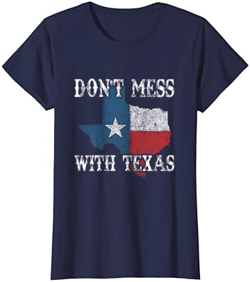 Не Се забъркваш С Винтажной тениска на щата Тексас Лонгхорн Lone Star