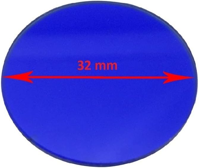 Комплект аксесоари за микроскоп за възрастни Оптичен Диаметър 32 мм Прозрачно Червено Зелено Синьо Матирано