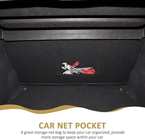 DOITOOL Пластмасова Рамка За съхранение на камион легло Мрежа за съхранение на колата си Телефон Автомобили