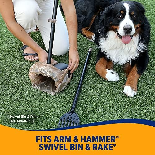 Тежки торби за отпадъци на домашни любимци Arm & Hammer за Бутам бункер и лопата за выгребания кучешки какашек,