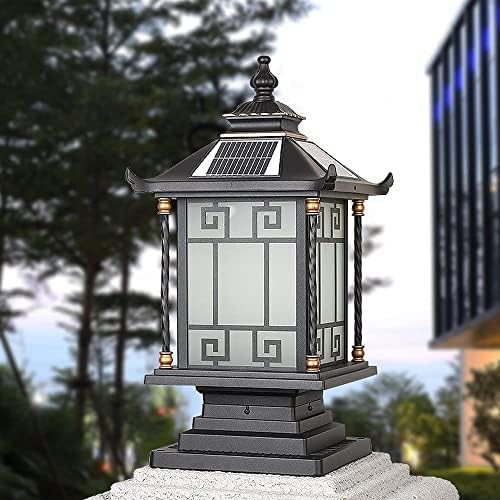 ZEELYDE Post Outdoor Lights, Слънчев Стълб Light Вила Градина, с монтиран на стената Пейзаж, Лампа, IP55 Външен