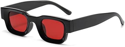 Слънчеви Очила EYLRIM в Дебелото Квадратни Рамки за Жени И Мъже, Масивна Правоъгълна Поляризирани Слънчеви Очила
