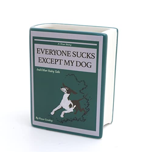 Книга за кучета, Всичко е гадно, освен моето куче, поставка за моливи във формата на книга, тенджери или ваза,