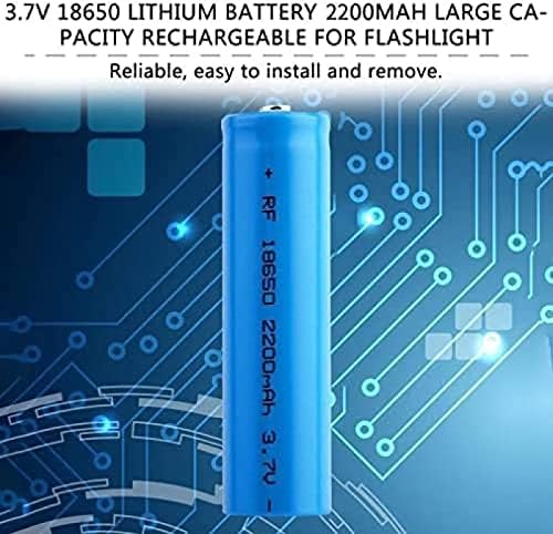 Литиево-Йонните Акумулаторни Батерии MORBEX 3,7 В, 2200 mah, Литиеви Батерии, с кнопочным Езда Голям Капацитет,