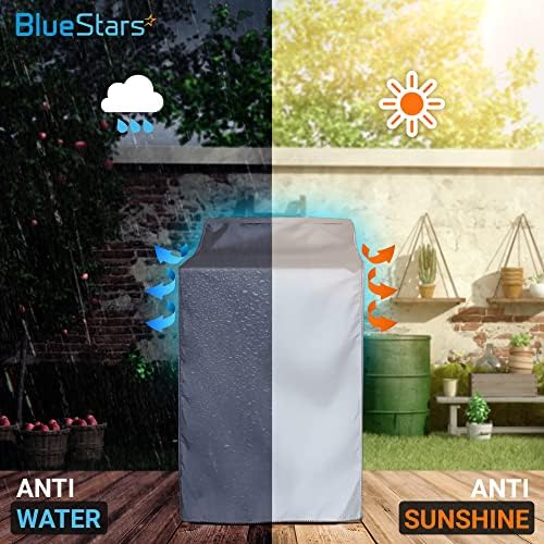 Калъф за пералня/сушилня BlueStars за машини с горната и предно зареждане - Водоустойчив, пылезащитная и солнцезащитная