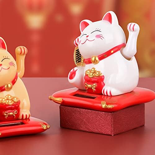 Честит Котка на Късмета си, Усмихнат Кот На Слънчевата Енергия, Машущий Ръка, Котка на Късмет и Богатство, Китайски