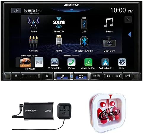 Alpine ILX-507 7 Дигитален мултимедиен приемник с тунер CarPlay/ Android Auto и SiriusXM