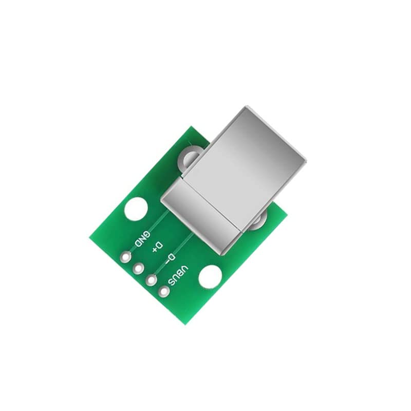AIMPGSTL 5 бр. Конектор Направи си сам/Mini Micro USB за DIP-адаптер 2.54 мм 5pin Конектор-конектор Тип B USB2.0