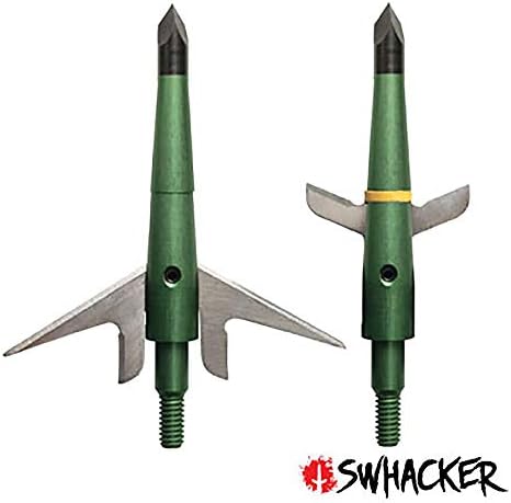 Swhacker SWH00207 #207 Комплект от 2-инчов режещи глави 3-100 песъчинки, Зелен, 2