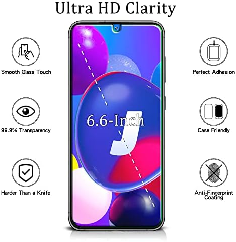 MAYtobe [2] Защитно фолио за Samsung Galaxy S23 +/ S23 Plus от закалено стъкло, поддържа ултразвуков скенер