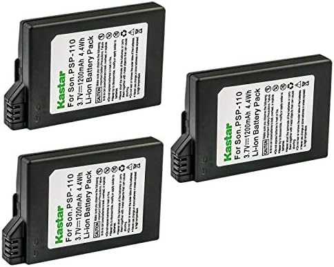 Kastar 2-Pack Подмяна на батерия за Sony PSP-S110, батерии, PSPS110, Sony PSP-3001, PSP-3002, PSP-3003, PSP-3004