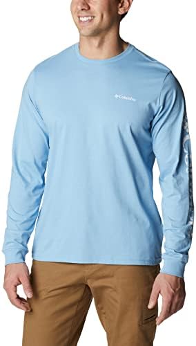Мъжка тениска с дълъг ръкав Columbia Rockaway River с графичен дизайн