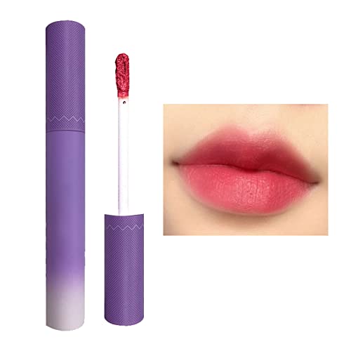 Калена Червило с Отлепване лъч за устни С Балсам за устни Makeup Velvet Устойчив Водоустойчив Блясък за устни