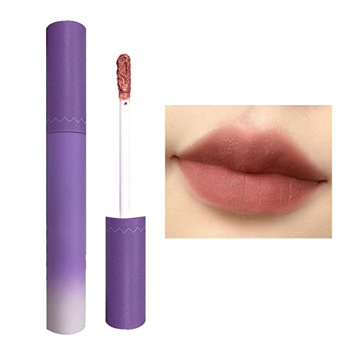 Калена Червило с Отлепване лъч за устни С Балсам за устни Makeup Velvet Устойчив Водоустойчив Блясък за устни