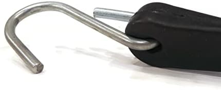 The РОП Shop | 21 Черна Гума Платно колан за закрепване (бънджи кабел) за къмпинг